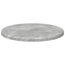 vidaXL Asztallap Beton szürke Ø 30 x 1,5 cm Faanyag