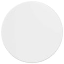 vidaXL Asztallap Magasfényű fehér Ø 30 x 1,5 cm Faanyag