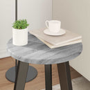 vidaXL Asztallap Szürke Sonoma Ø 30 x 1,5 cm Faanyag