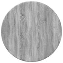vidaXL Asztallap Szürke Sonoma Ø 30 x 1,5 cm Faanyag