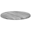 vidaXL Asztallap Szürke Sonoma Ø 30 x 1,5 cm Faanyag