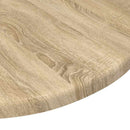 vidaXL Asztallap sonoma tölgy Ø 40 x 1,5 cm Faanyag