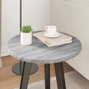 vidaXL Asztallap Szürke sonoma Ø 40 x 1,5 cm Faanyag