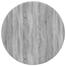 vidaXL Asztallap Szürke sonoma Ø 40 x 1,5 cm Faanyag