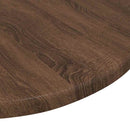 vidaXL Asztallap barna tölgy Ø 40 x 1,5 cm Faanyag