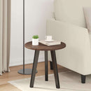 vidaXL Asztallap barna tölgy Ø 40 x 1,5 cm Faanyag