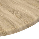 vidaXL Asztallap sonoma tölgy Ø 50 x 1,5 cm Faanyag
