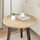 vidaXL Asztallap sonoma tölgy Ø 50 x 1,5 cm Faanyag