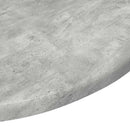 vidaXL Asztallap Beton szürke Ø 50 x 1,5 cm Faanyag
