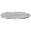 vidaXL Asztallap Beton szürke Ø 50 x 1,5 cm Faanyag