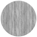 vidaXL Asztallap Szürke sonoma Ø 50 x 1,5 cm Faanyag