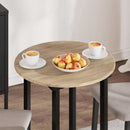 vidaXL Asztallap sonoma tölgy Ø 60 x 1,5 cm Faanyag