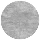 vidaXL Asztallap Beton szürke Ø 60 x 1,5 cm Faanyag