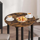 vidaXL Asztallap Füstölt tölgy Ø 60 x 1,5 cm Faanyag