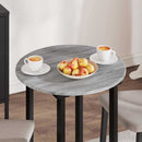 vidaXL Asztallap Szürke sonoma Ø 60 x 1,5 cm Faanyag