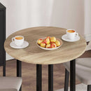 vidaXL Asztallap sonoma tölgy Ø 70 x 1,5 cm Faanyag
