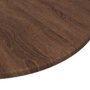 vidaXL Asztallap barna tölgy Ø 70 x 1,5 cm Faanyag