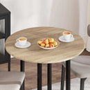 vidaXL Asztallap sonoma tölgy Ø 80 x 1,5 cm Faanyag