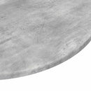 vidaXL Asztallap Ø 80 x 1,5 cm Kerek Szerelt Fa Betonszürke