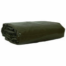 vidaXL Ponyva 650g / m² Olajzöld 3 x 4 m Vászon PVC bevonattal