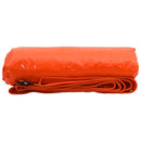 vidaXL Ponyva 650g / m² Narancssárga 1,5 x 6 m Vászon PVC bevonattal
