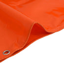 vidaXL Ponyva 650g / m² Narancssárga 2,5 x 4,5 m Vászon PVC bevonattal