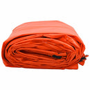 vidaXL Ponyva 650g / m² Narancssárga 2,5 x 4,5 m Vászon PVC bevonattal