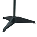 vidaXL Mű karácsonyfa 50 LED-del állvánnyal Zöld 120 cm PVC