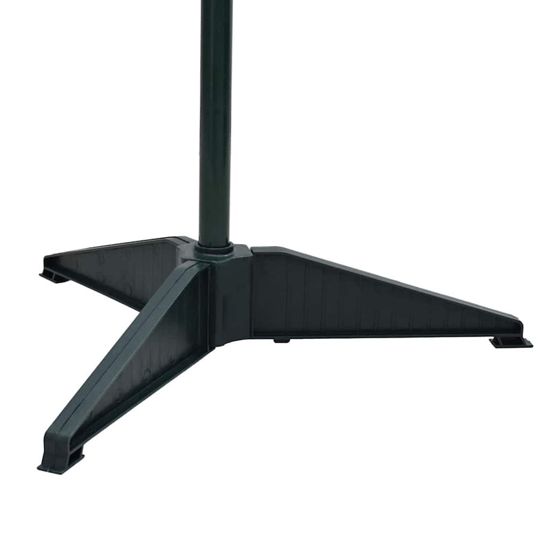 vidaXL Mű karácsonyfa 50 LED-del állvánnyal Zöld 120 cm PVC