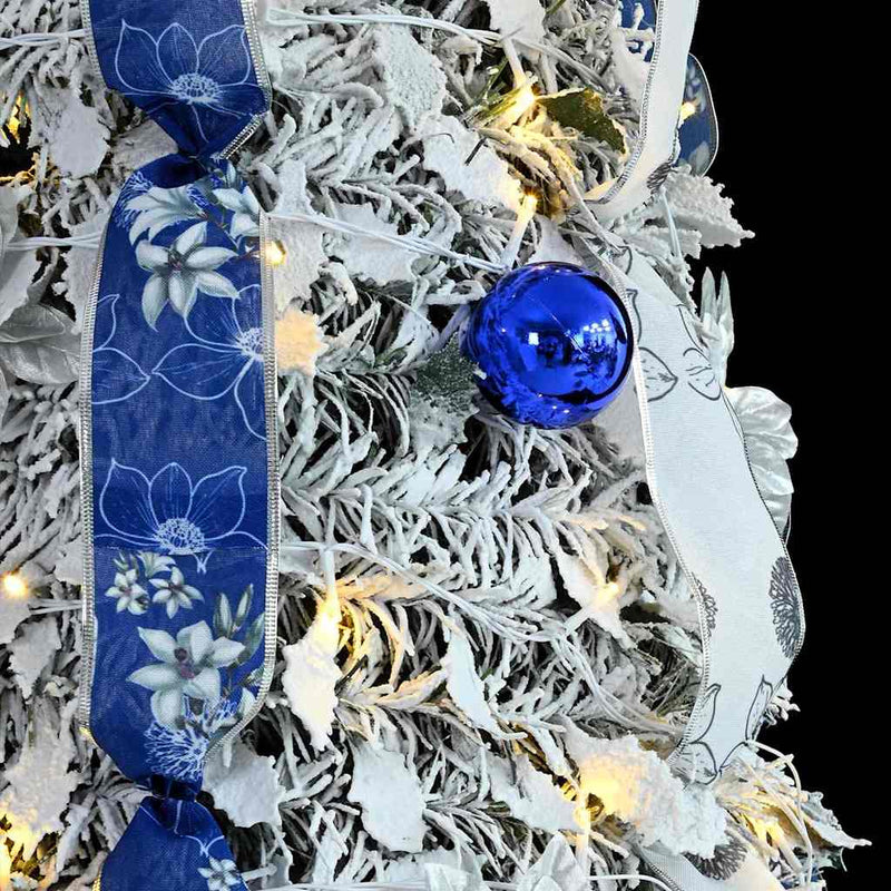 vidaXL Mű karácsonyfa 100 LED-del állvánnyal Zöld 150 cm PVC