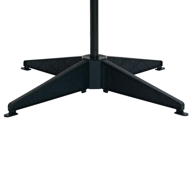 vidaXL Mű karácsonyfa 200 LED-del állvánnyal Zöld 210 cm PVC