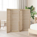vidaXL Széfajtó 4 pcs Természetes 110 x 2,1 x 39,5 cm Tömör fenyőfa