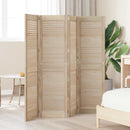 vidaXL Széfajtó 4 pcs Természetes 140,5 x 2,1 x 39,5 cm Tömör fenyőfa