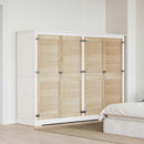 vidaXL Széfajtó 4 pcs Természetes 49,5 x 2,1 x 140,5 cm Tömör fenyőfa