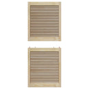 vidaXL Széfajtó 4 pcs Természetes 140,5 x 2,1 x 59,5 cm Tömör fenyőfa