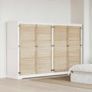 vidaXL Széfajtó 4 pcs Természetes 140,5 x 2,1 x 59,5 cm Tömör fenyőfa