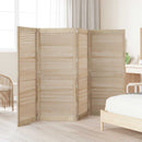vidaXL Széfajtó 4 pcs Természetes 140,5 x 2,1 x 59,5 cm Tömör fenyőfa