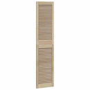 vidaXL Széfajtó 4 pcs Természetes 170 x 2,1 x 39,5 cm Tömör fenyőfa