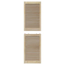 vidaXL Széfajtó 4 pcs Természetes 170 x 2,1 x 49,5 cm Tömör fenyőfa