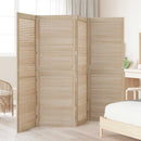 vidaXL Széfajtó 4 pcs Természetes 170 x 2,1 x 59,5 cm Tömör fenyőfa