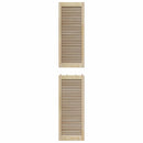 vidaXL Széfajtó 4 pcs Természetes 201 x 2,1 x 39,5 cm Tömör fenyőfa