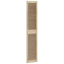 vidaXL Széfajtó 4 pcs Természetes 201 x 2,1 x 39,5 cm Tömör fenyőfa