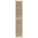 vidaXL Széfajtó 4 pcs Természetes 201 x 2,1 x 39,5 cm Tömör fenyőfa