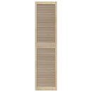 vidaXL Széfajtó 4 pcs Természetes 201 x 2,1 x 49,5 cm Tömör fenyőfa