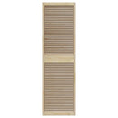 vidaXL Széfajtó 4 pcs Természetes 201 x 2,1 x 59,5 cm Tömör fenyőfa