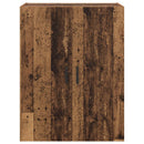vidaXL Fali szekrény 2 pcs Öreg fa 69,5 x 34 x 90 cm Faanyag