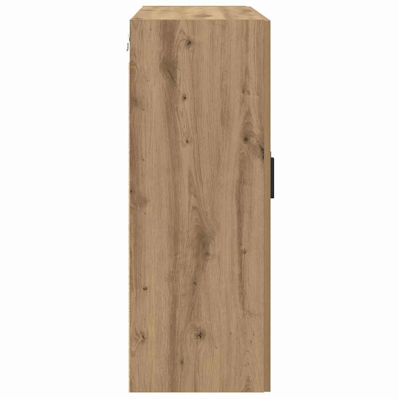 vidaXL Fali Szekrények 2 pcs kézműves tölgy 69.5 x 34 x 90 cm Faanyag