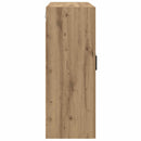 vidaXL Fali szekrény 2 pcs Artisan tölgy 69,5 x 34 x 90 cm Faanyag