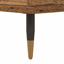 vidaXL Oldalszekrények 3 pcs Régi fa 180 x 35 x 70 cm Faanyag