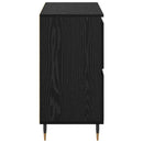 vidaXL Oldalszekrények 3 pcs Musta tammi 180 x 35 x 70 cm Faanyag